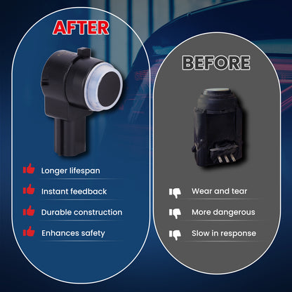 Sensor de asistencia de estacionamiento MOCA compatible con Chrysler 300 (2009-2015), Dodge Charger (2011-2014), Jeep Grand Cherokee (2009-2015) y Ram 1500 (2011-2018)