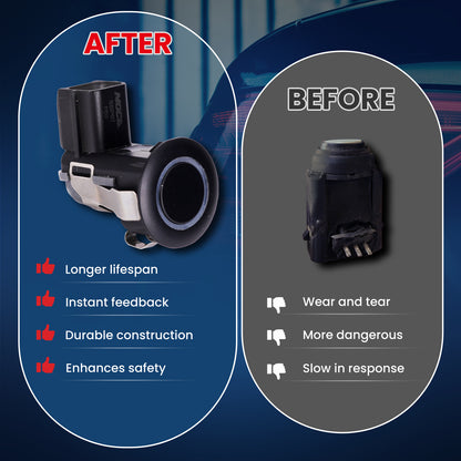 MOCA Parking Aid Sensor Fit for 2008-2012 Infiniti EX35 3.5L & 2009-2013 Infiniti FX50 5.0L & 2014-2017 Infiniti Qx70 3.7L 5.0L & 2009-2010 Nissan Cube 1.8L