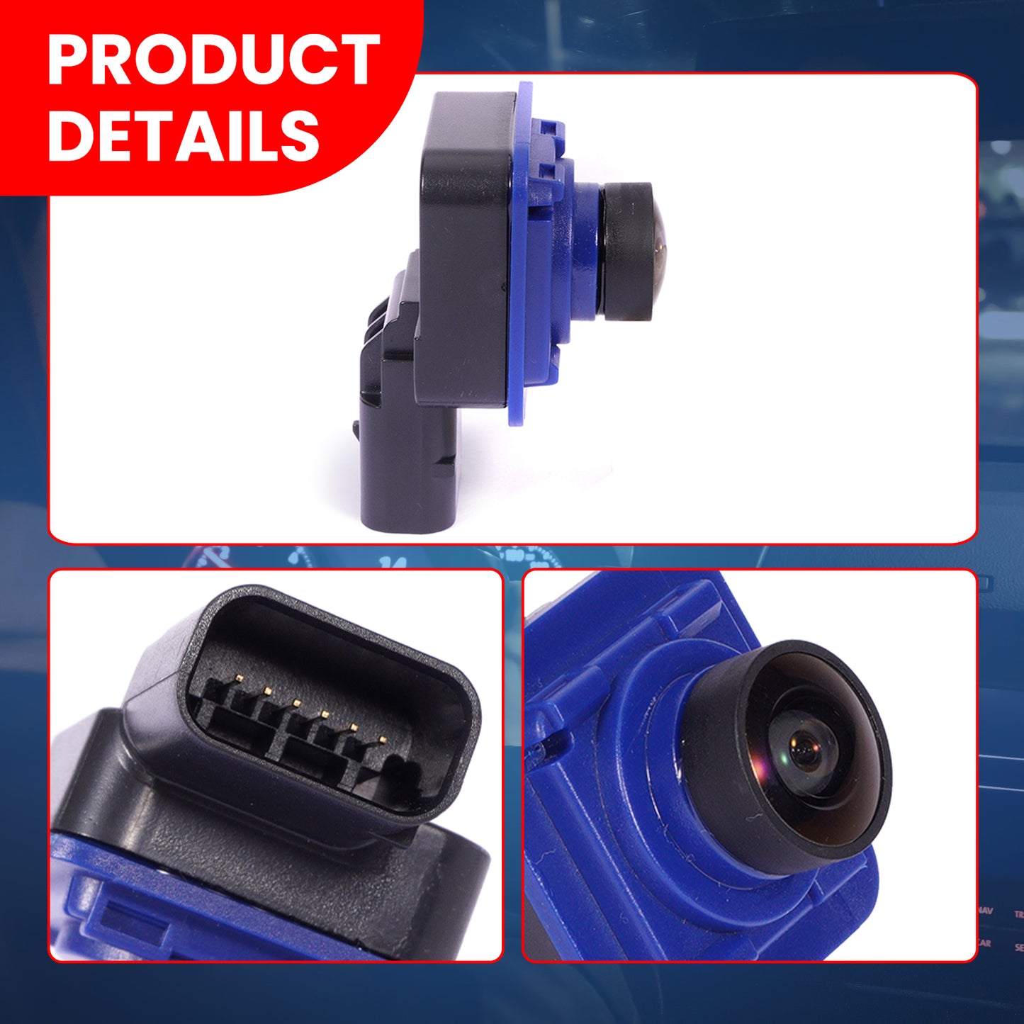 MOCA 590-080 PAS Rear Park Assist Camera Fit for 2015-2017 Ford F-150