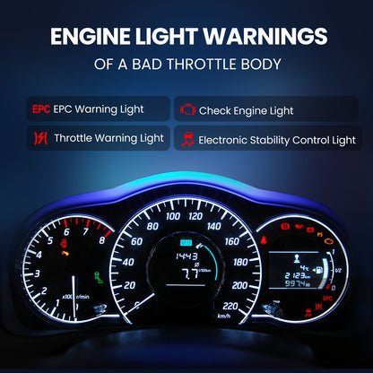 MOCA Throttle Body Fit for 2004-2006 Lexus ES330 V6 3.3L & 2002-2006 Toyota Camry V6 3.0L & 2004-2010 Toyota Highlander V6 3.3L