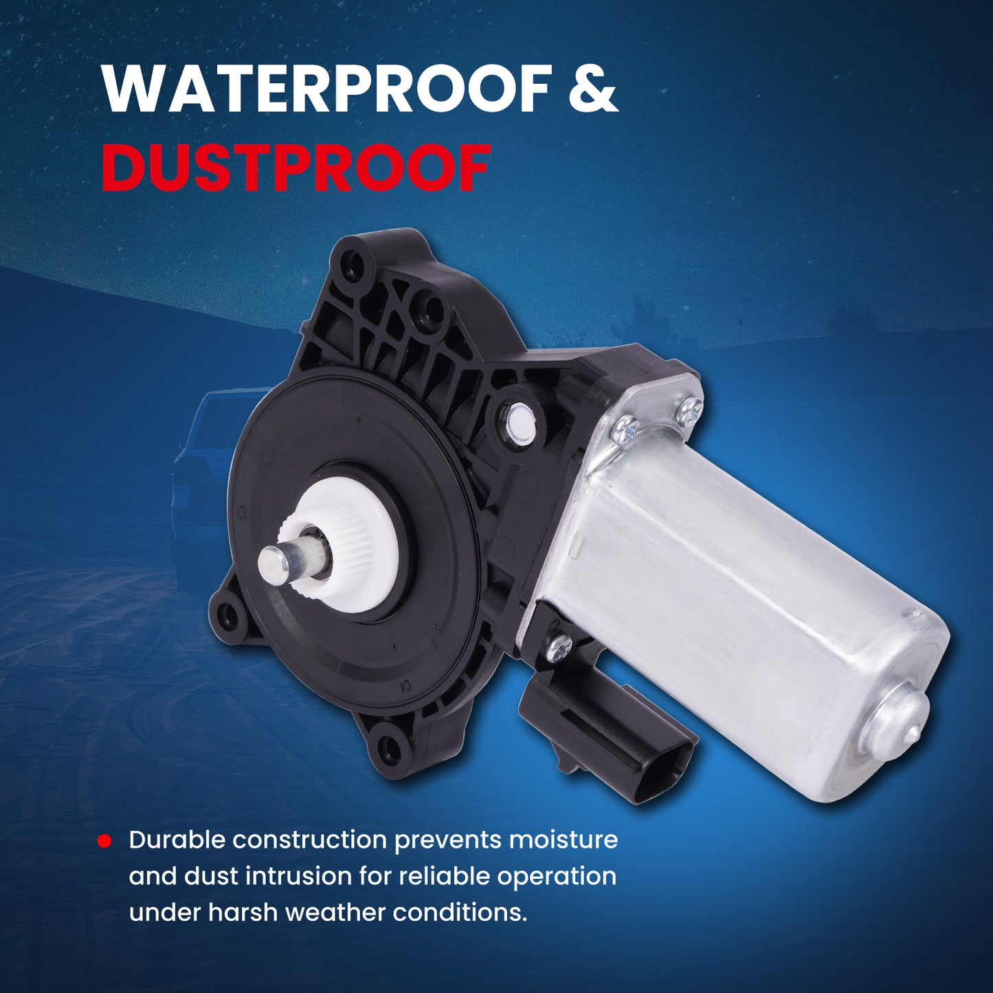 MOCA Front Rear Power Window Motor Fit for 2013-2020 Chevrolet Sonic & 2016 Chevrolet Cruze Limited & 2012/4/26-2015 Chevrolet Cruze