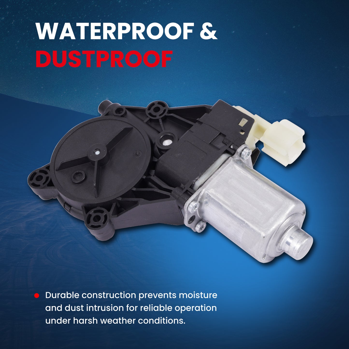 MOCA Power Window Motor without Anti Pinch Fit for 2014-2020 Ford Transit Connect & 2015-2020 Ford Transit-150 Transit-250 Transit-350