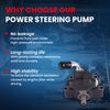 MOCA Power Steering Pump Fit for 2005-2008 Ford F-150 V6 4.2L
