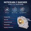 MOCA Throttle Body Fit for 2011-2013 INFINITI QX56 V8 5.6L & 2017-2020 Nissan Armada V8 5.6L & 2016-2021 Nissan Titan XD V8 5.6L