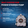 MOCA Power Steering Pump Fit for 2002-2008 Dodge Ram 1500 3.7L 4.7L 5.7L