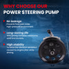 MOCA Power Steering Pump Fit for 2011-2016 Ford F-250 F-350 F-450 F-550 Super Duty V8 6.7L