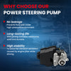 MOCA Power Steering Pump Fit for 1998-2002 Chevrolet Camaro Z28 5.7L & 1998-2002 Pontiac Firebird Formula 5.7L