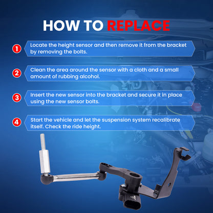 MOCA RH4271 Front Right Ride Leveling Height Sensor Fit for 2018-2024 Audi Q5 2.0L & 2018-2024 Audi SQ5 3.0L & 2019-2024 Audi A6 Quattro 2.0L 3.0L