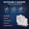MOCA 6E-4201 Throttle Body Fit for 2014-2018 Mazda 3 2.5L & 2014-2017 Mazda 6 CX-5 2.5L