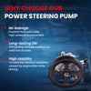 MOCA Power Steering Pump Fit for 2007-2017 Jeep Compass 2.0L 2.4L & 2007-2012 Dodge Caliber 2.0L 2.4L