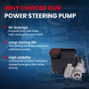 MOCA Power Steering Pump Fit for 1996-2004 Buick Regal 3.8L & 1998-2003 Chevrolet Monte Carlo 3.8L & 1997-2003 Pontiac Grand Prix 3.8L