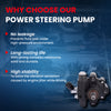 MOCA Power Steering Pump Fit for 2003-2009 Lexus GX470 4.7L & Toyota 4Runner 4.7L