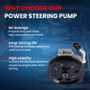 MOCA Power Steering Pump Fit for 2011-2016 F-250 F-350 Super Duty 6.2L
