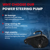 MOCA Power Steering Pump Fit for 1997-1999 Chevrolet C1500 5.0L 5.7L & 2000-2002 Chevrolet Suburban 1500 5.3L & 1997-2000 Chevrolet Tahoe 5.7L