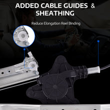 MOCA Front Left Power Window Regulator Fit for 2008-2016 Chrysler Town & Country & 2009-2014 Volkswagen Routan