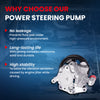 MOCA Power Steering Pump Fit for 2009-2012 Mercedes-Benz GL450 4.7L & 2009-2011 Mercedes-Benz ML550 5.5L