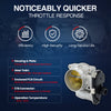 MOCA Throttle Body Fit for 2007-2011 GMC Acadia 3.6L & 2007-2009 Suzuki XL-7 3.2L 3.6L & 2009-2011 Chevrolet Traverse 3.6L