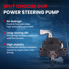 MOCA Power Steering Pump Fit for 2007-2009 Ford E-150 4.6L & 2007-2010 Ford E-350 Super Duty 6.8L
