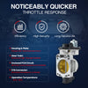 MOCA Throttle Body for 2005-2011 Ford Crown Victoria V8 4.6L & 2006-2014 Ford E-250 V8 5.4L & 2010-2019 Lincoln MKT V6 3.5L