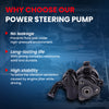 MOCA Power Steering Pump Fit for 2001-2005 Ford Explorer 4.0L & 2001-2011 Ford Ranger 4.0L & 1998-2005 Mercury Mountaineer 4.0L & 2001-2009 Mazda B4000 4.0L