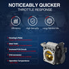 MOCA Throttle Body Left Side Fit for 2008-2012 INFINITI EX35 V6 3.5L & 2008-2013 INFINITI G37 V6 3.7L & 2009-2020 NISSAN 370Z V6 3.7L