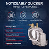 MOCA Throttle Body Fit for 2000-2006 Audi A4 Quattro & 2000-2004 Audi A6 Quattro & 2000-2005 Volkswagen Passat