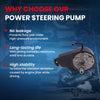 MOCA Power Steering Pump Fit for 2002-2003 Cadillac Escalade 5.3L 6.0L & 1999-2006 Chevrolet Silverado 1500 4.3L 4.8L 5.3L 6.0L & 2001-2003 GMC Yukon 6.0L