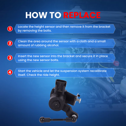 MOCA V51-72-0235 Front Right Suspension Ride Height Sensor Fit for 2016-2024 Chevrolet Camaro 3.6L 6.2L & 2016-2023 Chevrolet Camaro 2.0L