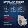 MOCA Throttle Body Fit for 2007-2014 Ford E-150 E-250 V8 4.6L & 2009-2012 Lincoln MKS V6 3.7L & 2007-2012 Lincoln MKZ V6 3.5L