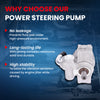 MOCA Power Steering Pump Fit for 2005-2007 Ford F-250 F-350 F-450 F-550 Super Duty 5.4L 6.0L 6.8L & 2004-2005 Ford Excursion 5.4L 6.0L 6.8L