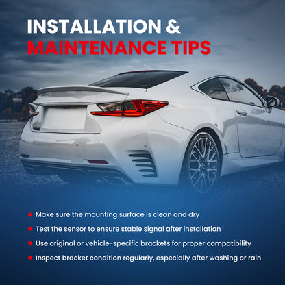 MOCA Parking Aid Sensor Bracket Fit for 2015-2017 INFINITI QX80 5.6L & 2013-2018 Nissan Altima 2.5L 3.5L & 2016-2023 Nissan Maxima 3.5L