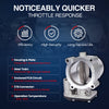 MOCA S20142 Throttle Body Fit for 2011-2019 Ford F-250 F-350 F-450 F-550 Super Duty 6.7L & 2016-2019 Ford F-650 F-750 6.7L
