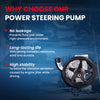 MOCA Power Steering Pump Fit for 2009-2012 Ford Flex 3.5L & 2010-2012 Ford Taurus 3.5L & 2009-2012 Lincoln MKS 3.7L & 2010-2012 Lincoln MKT 3.7L