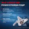 MOCA Power Steering Pump Fit for 1998-2002 Honda Accord 3.0L
