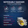 MOCA Throttle Body for?2009-15 Cadillac CTS V8 6.2L & 2009-15 Chevrolet Express 2500 Van V8 4.8L & 2009-15 GMC Sierra 3500 HD V8 6.0L