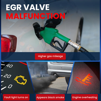 MOCA EGV1233 EGR Valve Fit for 2012-2015 Honda Civic 1.5L & 2014-2020 Honda Fit 1.5L