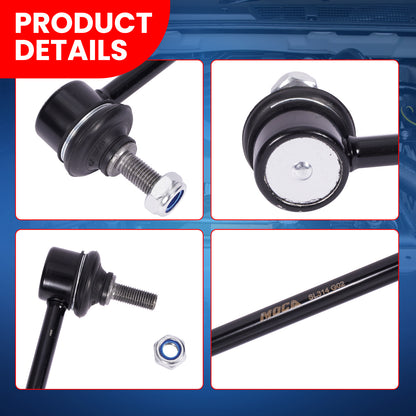 Kit de 2 barras estabilizadoras delanteras MOCA para Ford Escape L4 2.3L (2005-2008) y Mazda 6 L4 2.5L (2014-2019) y Mercury Mariner L4 3.0L (2005-2011)