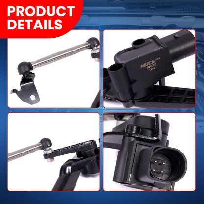 MOCA V10-72-0062 Rear Left Ride Leveling Height Sensor Fit for 2008-2017 Audi A5 Quattro 2.0L & 2008-2017 Audi S5 3.0L & 2009-2015 Audi A4 A4 Quattro 2.0L
