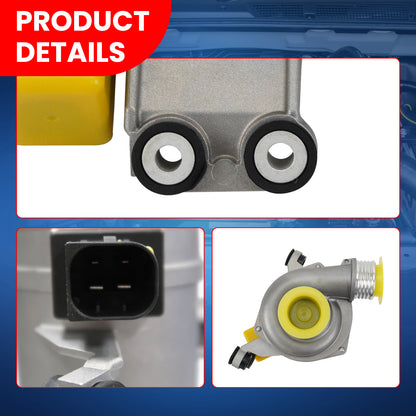MOCA Electric Engine Water Pump Fit for 2012-2015 BMW 335i & 2014-2016 BMW 435i & 2014-2017 BMW 535i GT & 2015-2019 BMW X6