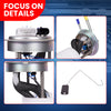MOCA E3556M Fuel Pump Module Assembly for 2002-2003 Cadillac Escalade EXT 6.0L & 2002-2003 GMC Yukon XL 1500 5.3L 6.0L