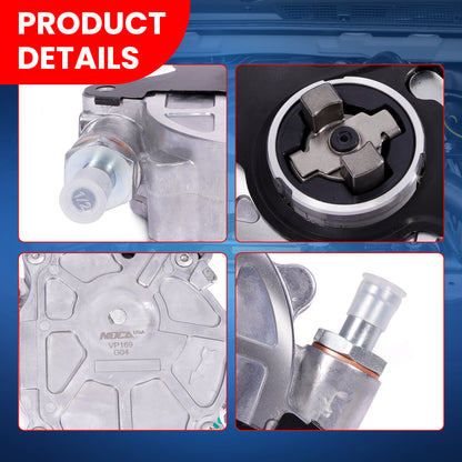 Bomba de vacío MOCA VCP169 compatible con Volkswagen Passat 2.0L (2012-2015), Volkswagen Jetta 2.0L (2009-2014) y Audi A3 2.0L (2010-2013)