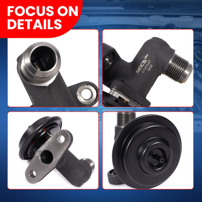MOCA EGV537T EGR Valve Fit for 2002-2004 & 2006-2009 Ford E-150 5.4L & 2000-2005 Ford Excursion 5.4L 6.8L & 1998-2004 Lincoln Navigator 5.4L