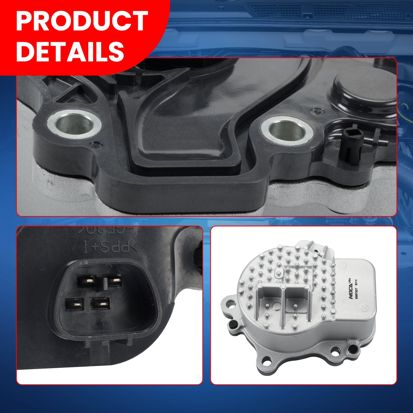 Bomba de agua eléctrica MOCA para Toyota Prius 1.8L (2010-2020), Toyota Prius V 1.8L (2012-2018) y Toyota Prius Prime 1.8L (2017-2020)