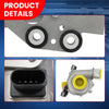 MOCA Electric Engine Water Pump Fit for 2011 BMW 528i 3.0L & 2011-2012 BMW X3 3.0L
