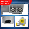 MOCA Electric Engine Water Pump Fit for 2012-2016 BMW 328i 528i 2.0L & 2013-2017 BMW X3 2.0L & 2015-2017 BMW X4 2.0L