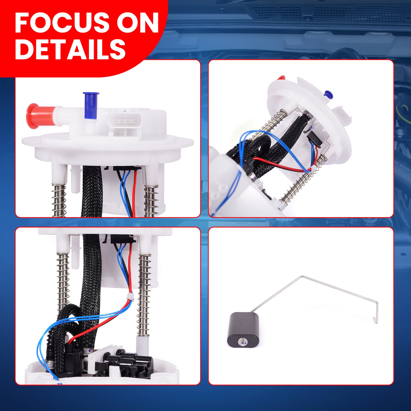 MOCA E7280M Fuel Pump Module Assembly for 2015-2016 Chrysler 200