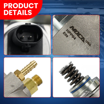 MOCA High Pressure Fuel Pump Fit for 2011-2014 Audi A1 1.4L & 2008-2013 Seat Leon 1.4L & 2013-2016 Volkswagen Tiguan 1.4L Turbocharged