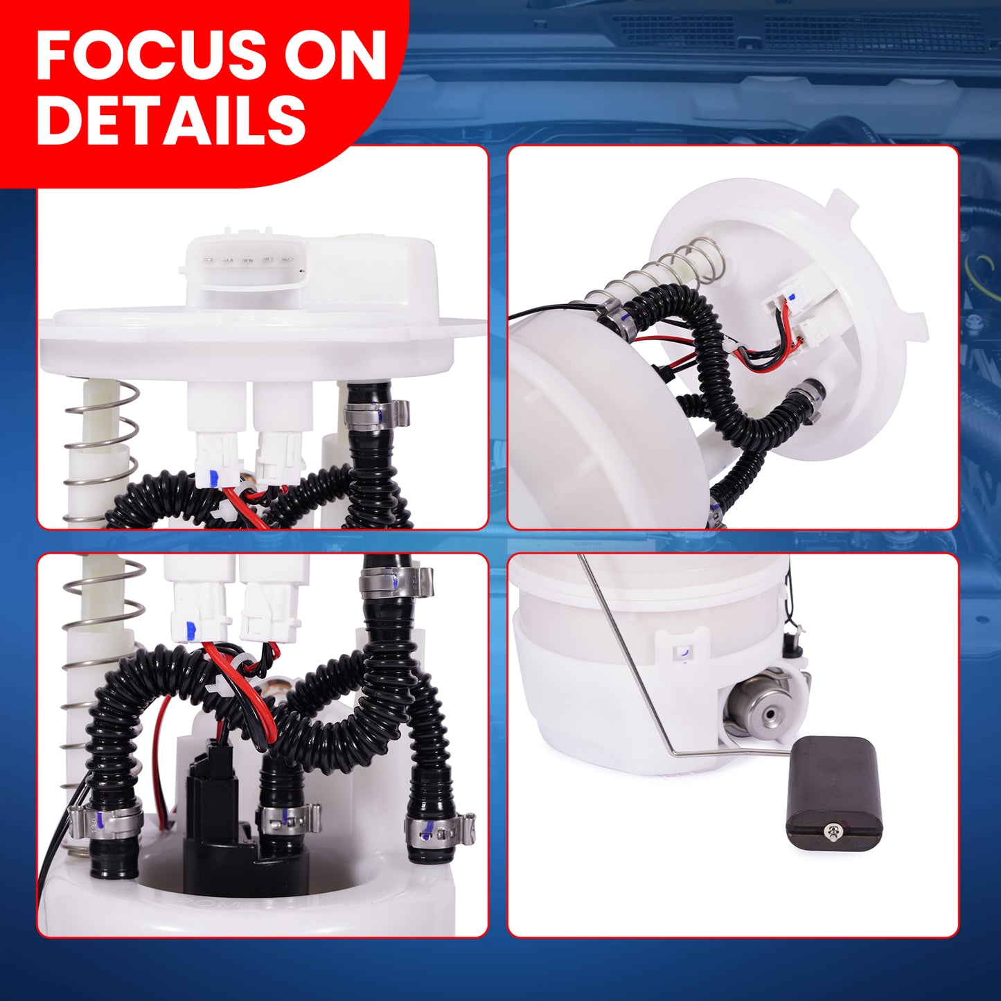 MOCA E9123M Fuel Pump Module Assembly for 2013-2019 Nissan Sentra 1.8L