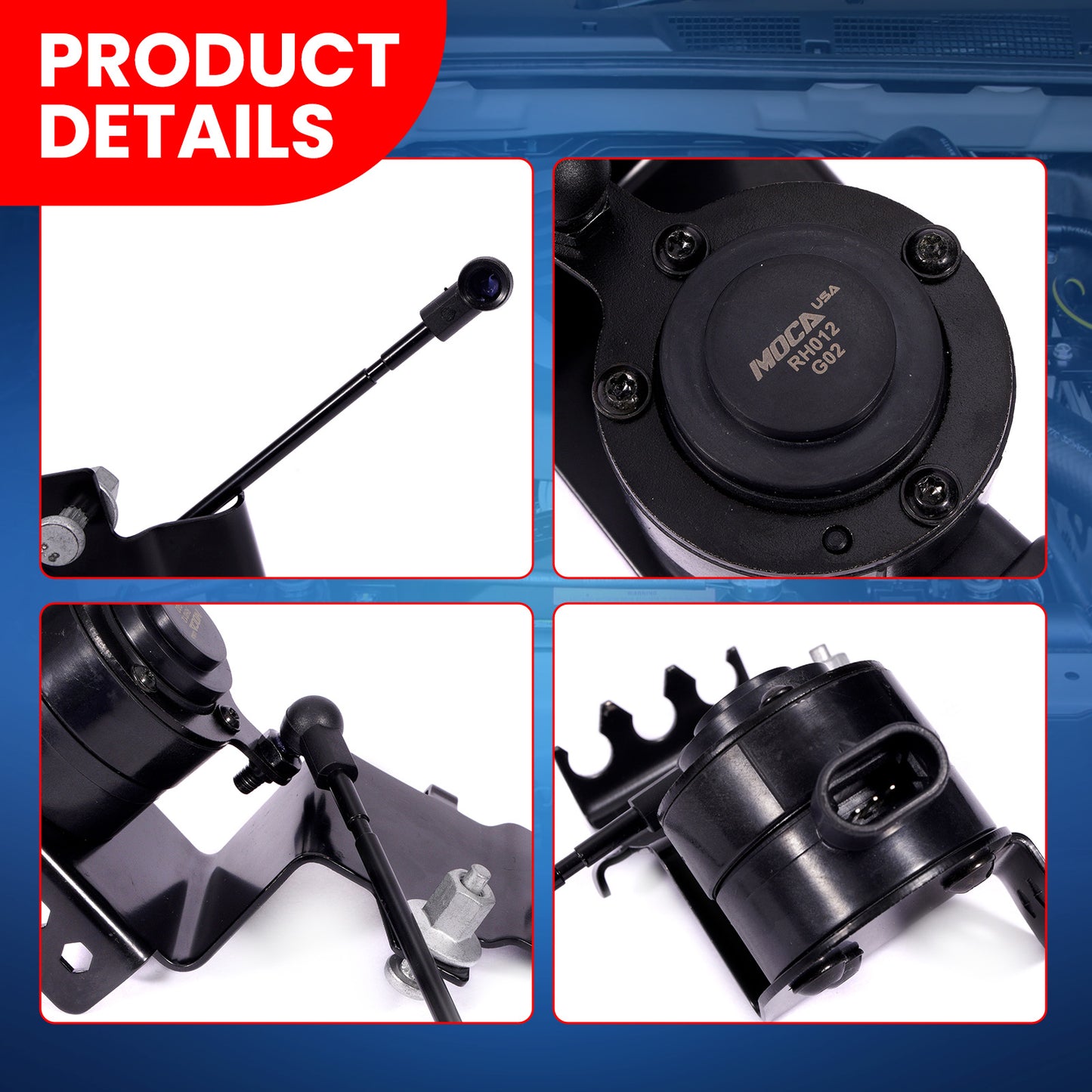 MOCA 926-786 Front Left Ride Leveling Height Sensor Fit for 2006-2011 Buick Lucerne 3.8L 4.6L & 2006-2011 Cadillac DTS 4.6L