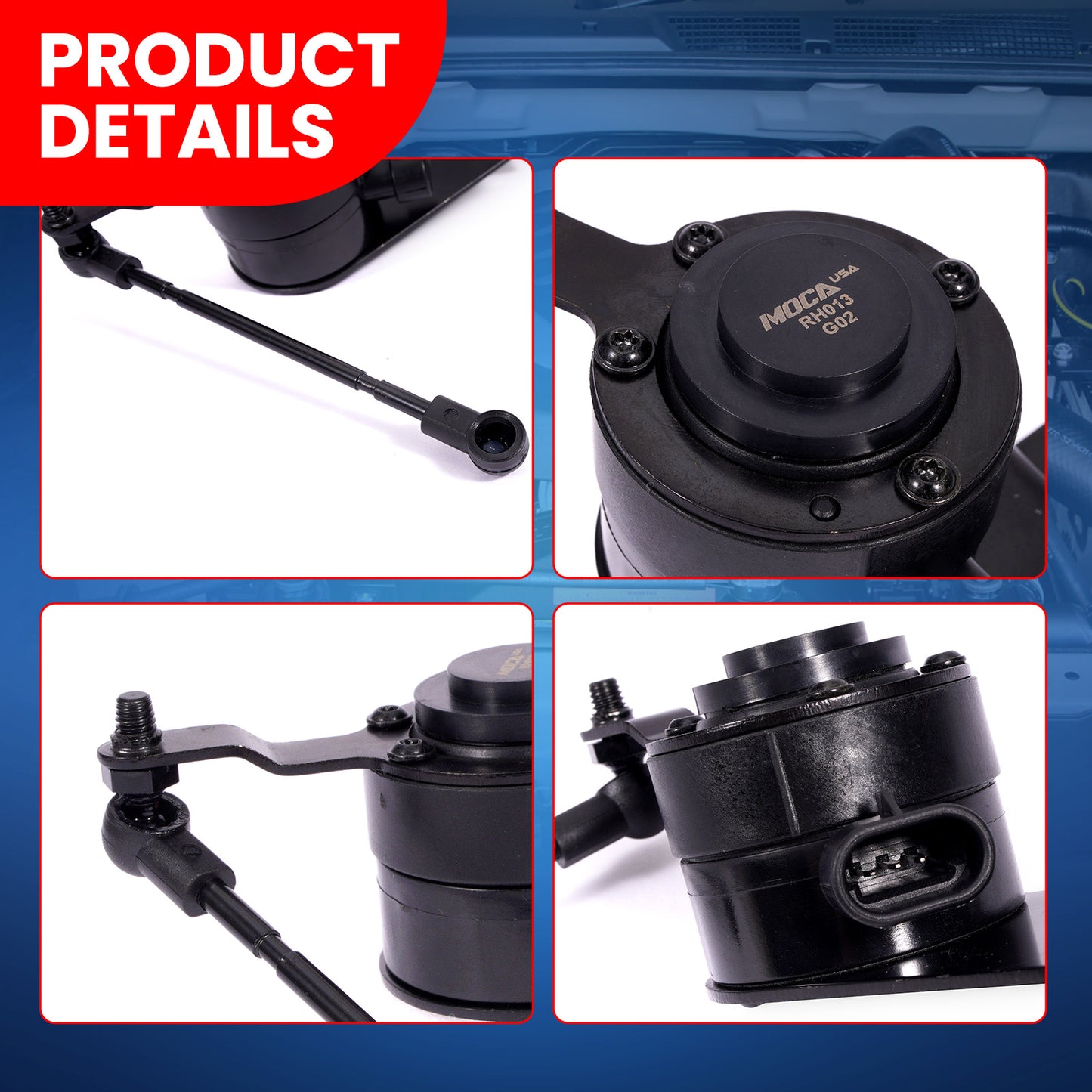 MOCA 926-785 Rear Right Ride Leveling Height Sensor Fit for 2006-2011 Buick Lucerne 3.8L 4.6L & 2006-2011 Cadillac DTS 4.6L